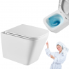 MISKA WC podwieszana INVENA FLORINA wisząca wirowa z deską wolnoopadającą
