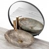 Umywalka ceramiczna nablatowa REA ROXY B STONE NATURE imitacja kamienia