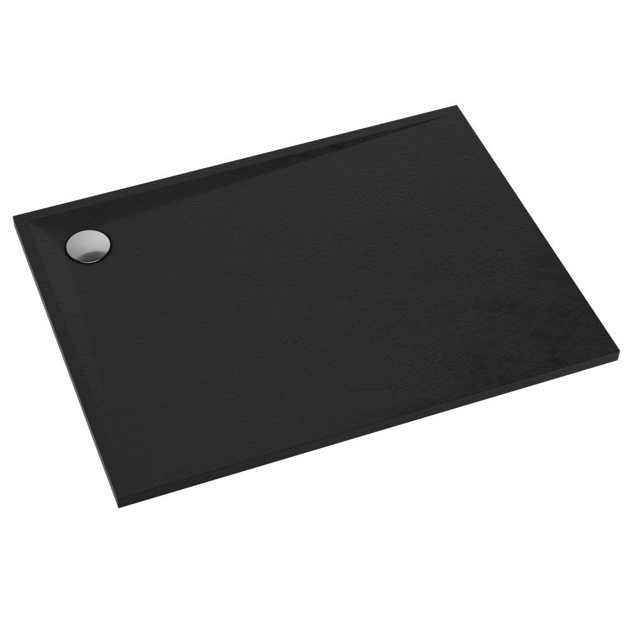 Brodzik Prostok tny Kompozytowy Schedline LIBRA Black Stone 90x80 brodzik-prostok-tny-kompozytowy-schedline-libra-black-stone-90x80