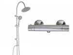 Zestaw prysznicowy Trend okrągły PG6 20OX + Bateria termostatyczna Termico BAT 04TD