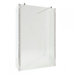 Ścianka prysznicowa z ściankami Easy In 100 cm, szkło transparentne