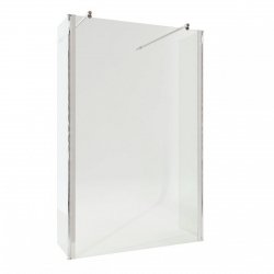 Ścianka prysznicowa z ściankami Easy In 100 cm, szkło transparentne