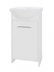 Zestaw ASTOR IGA WHITE 45 szafka + umywalka