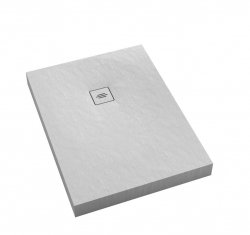 Brodzik prostokątny kompaktowy Schedline NONLIMITS Biały Kamień 100x80