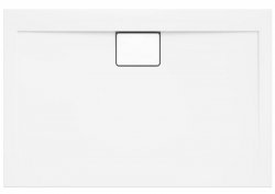 Brodzik prostokątny Vegar Biały 140x80x1,5x4,5 cm posadzkowy
