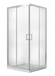 Kabina prysznicowa kwadratowa Modern 185 90x90 cm transparentna