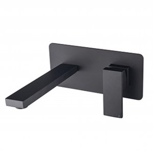 Bateria umywalkowa podtynkowa Modern/Varium Czarny mat