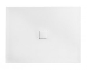 Brodzik mineraly prostokątny Nox Ultraslim biały 100x90