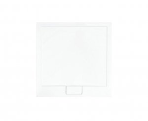 Brodzik kwadratowy Axim Ultraslim biały 90x90
