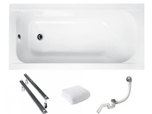 BESCO Wanna 140x70 Continea + Syfon