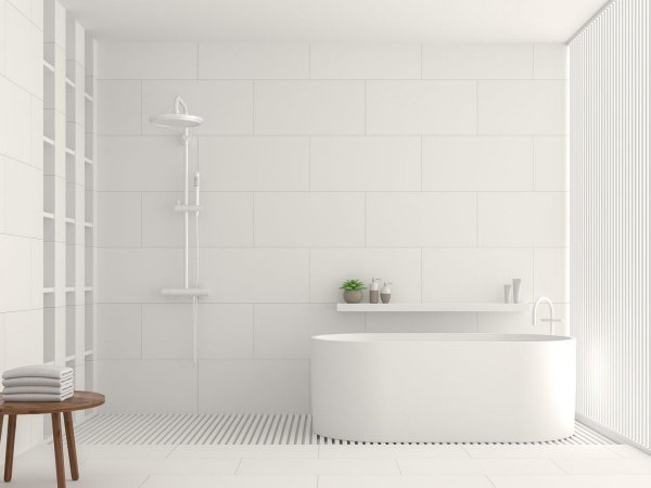 Płytka ścienna WALL WHITE SATINE 30x60 cm 