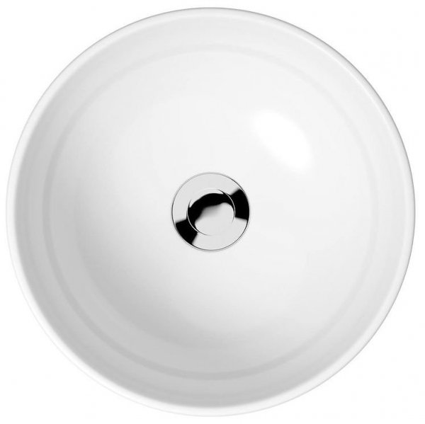 Umywalka ceramiczna nablatowa Moduo okrągła 40 cm