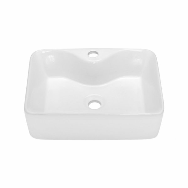Umywalka ceramiczna nablatowa Patras 49 cm