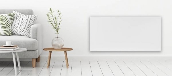 Grzejnik na podczerwień w zestawie z termostatem i nóżkami, moc 700W-14 m2