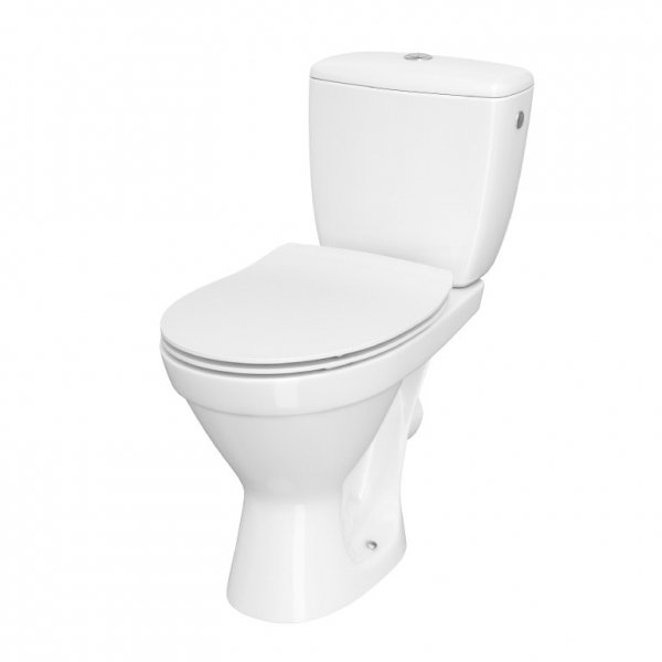 CERSANIT Cersania 696 WC Kompakt SimpleOn + wypinana deska Slim wolnoopadająca