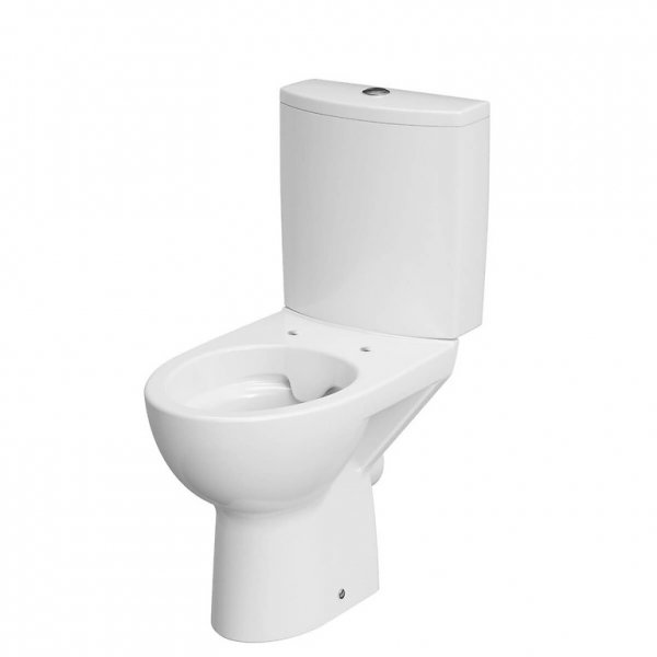 CERSANIT Parva 010 Kompakt WC bezkołnierzowy z wypinaną deską wolnoopadającą