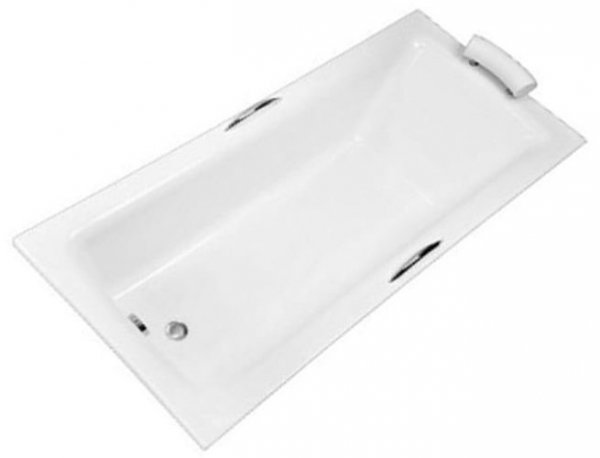 BESCO Wanna 160x75 Talia Premium z czarną obudową + syfon