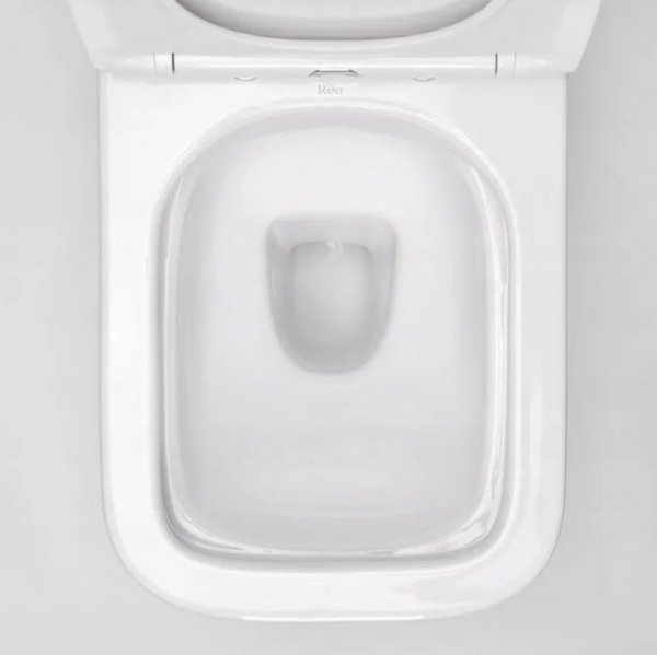 MISA WC podwieszana z deską REA RAUL bezkołnierzowa RIMLESS biała