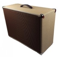 Obudowa Kolumny 2x12 SLIM TWEED CLOSED 