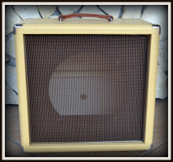 Obudowa Kolumny 1x12 BRZOZA  ELEGANCE CREAM OXBLOOD 