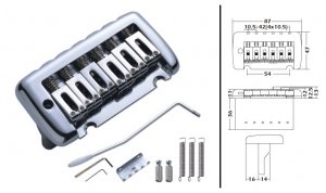 Mostek Tremolo Typ Strat SB006 CHR
