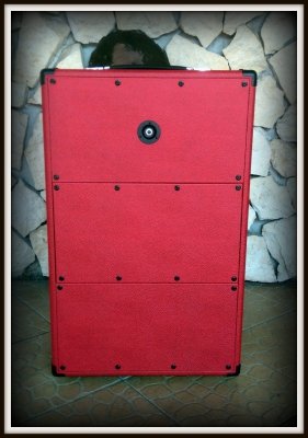 GOTOWA Obudowa do Kolumny 2x12&quot; RED BRZOZA PIONOWA