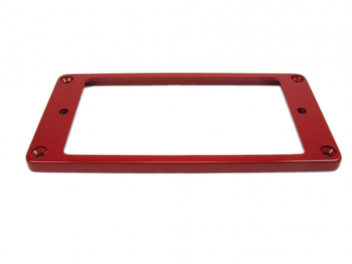 Ramka humbuckera płaska, skośna 4/5mm czerwona 