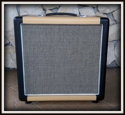 Obudowa Kolumny 1x12&quot; ELEGANCE CREAM &amp; BLACK 