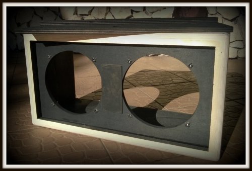 Obudowa do Kolumny 2x10&quot; TOPOLA WŁOSKA UG