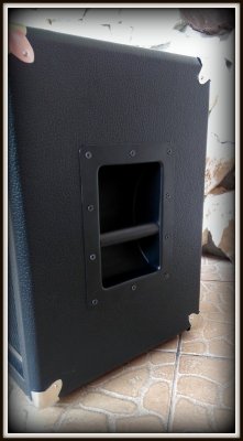 GOTOWA Obudowa do Kolumny 2x12&quot; TOPOLA WŁOSKA BLACK