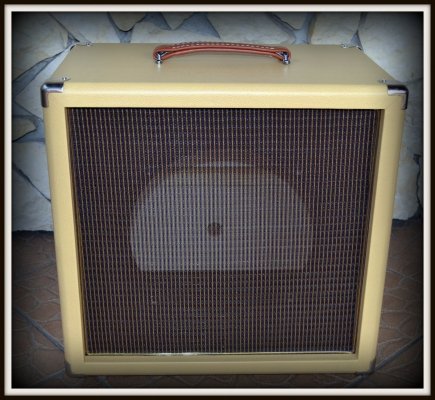 Kolumna 1x12&quot;  ELEGANCE CREAM OXBLOOD V12