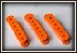 Komplet osłon przetworników single-coil SET ORANGE 