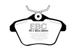 Klocki hamulcowe EBC YELLOWSTUFF tył ALFA ROMEO 166 2.0 Turbo (ESP/VSC) 98-2003
