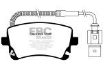 Klocki hamulcowe EBC YELLOWSTUFF tył AUDI S6 (C6) 5,2 2006-2011