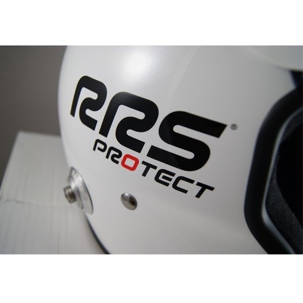Kask otwarty RRS PROTEC JET - SNELL 2020 FIA HANS 