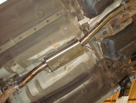 Tłumik środkowy układu wydechowego Hayward &amp; Scott Subaru Impreza 06-07