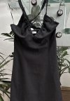 Długa Maxi Sukienka Reserved Len Lino Black