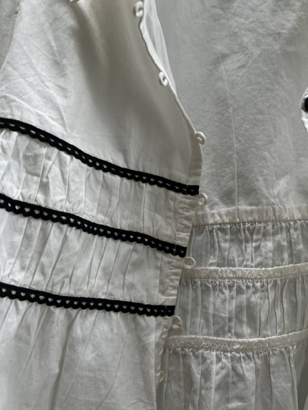Swobodna Letnia Koszula Cotton White