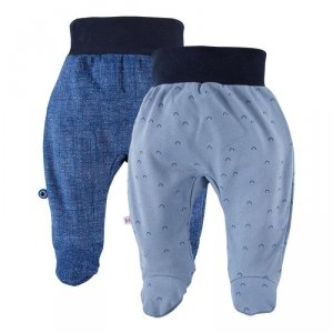 EWA 940753 Półśpioch 2-pak S&M jeans/niebieski 62
