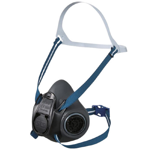 Półmaska ochronna SHIGEMATSU RS01 z wymiennymi filtrami P3R - zestaw