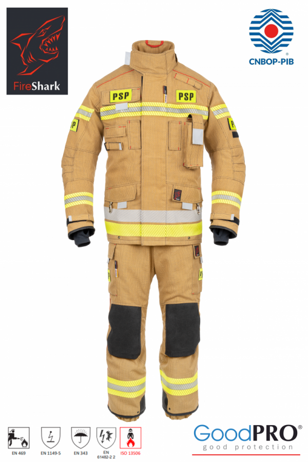 Ubranie Specjalne 2 częściowe GoodPro FireShark FR3 z CNBOP i OPZ
