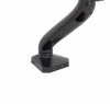 UCHWYT BIURKOWY GAZOWY DO 1 MONITORA LED/LCD 10-32 L-17GD ART 9kg 2xUSB 3.0