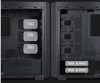 GEMBIRD OBUDOWA FORNAX K500 MIDI-TOWER (2X USB 3.0, 1X USB TYP-C, CZYTNIK KART, HD AUDIO) CZARNA