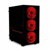 Obudowa IBOX MINI TOWER PASSION V4 GAMING OPV4 (Micro ATX; kolor czarny)