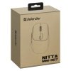 DEFENDER MYSZ NITTA MM-307 RF+BT OPTIC 1600dpi 6P BIAŁA