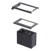 Obudowa Jonsplus MATX Uchwyt Case Z20 - czarny