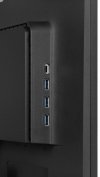 IIYAMA Monitor 24 cale XU2495WSU-B7 IPS,16:10,300cd,4ms,HDMI,DP,3xUSB(3.2),  1xUSB-c,2x2W,FlickerFree