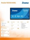 IIYAMA Monitor 55 cali TE5513A-B1AG INFRARED,40pkt,IPS,4K,7H,450cd/m2,      WiFi,USB, ANDROID 14, Google EDLA,2x20W, UCHWYT CIEN