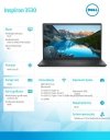 Dell Laptop Inspiron 15 3530 Win11Pro EDU/Academic i5-1334U/16GB/512GB/15.6 FHD/Iris Xe/Non-Bcklit Kb/3C/3YOS