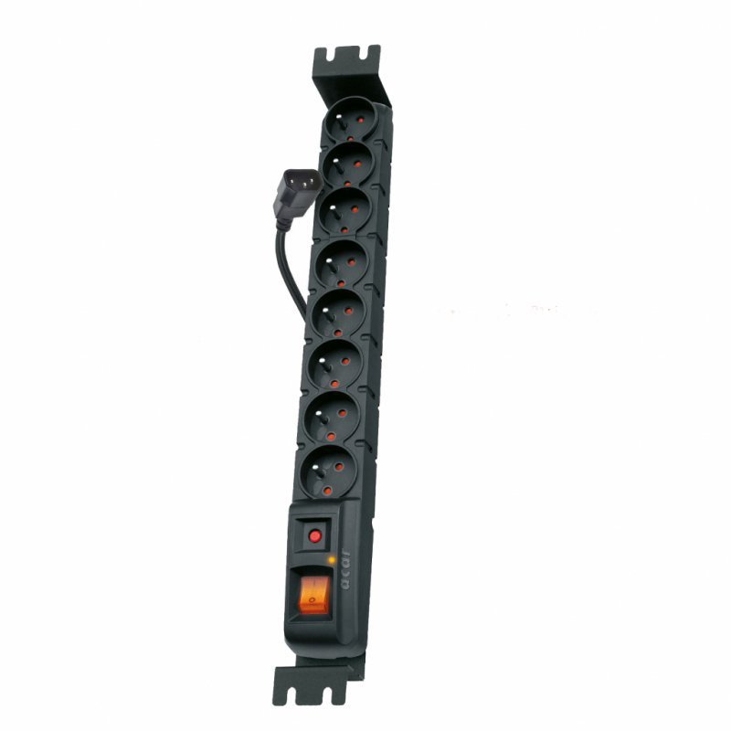 FILTR PRZECIWPRZEPIĘCIOWY ACAR S8 RACK IEC czarny 3M W0134